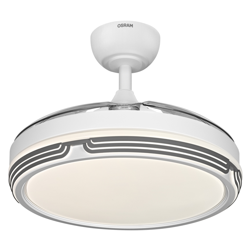 Osram - LEVECHE LED Dimmable Ceiling Light with Fan LED/36W/230V 3000/4000/6500K + Remote Control