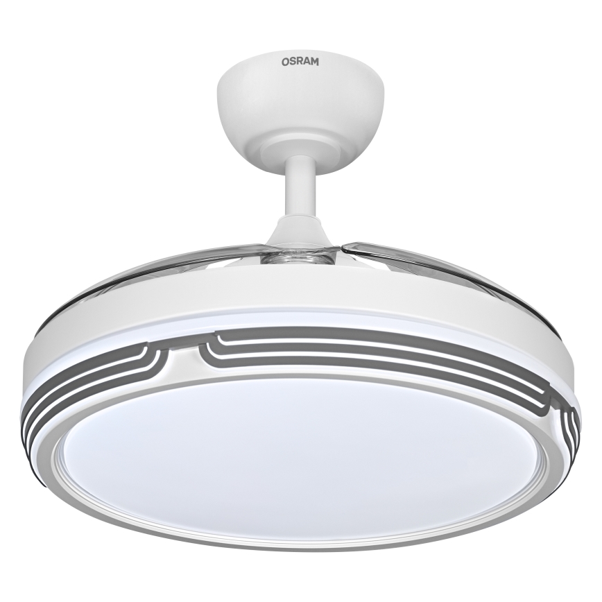 Osram - LEVECHE LED Dimmable Ceiling Light with Fan LED/36W/230V 3000/4000/6500K + Remote Control
