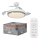 Osram - LEVECHE LED Dimmable Ceiling Light with Fan LED/36W/230V 3000/4000/6500K + Remote Control
