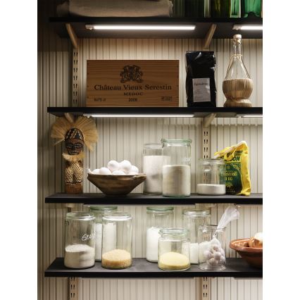 Osram - LINEAR under-cabinet LED light with motion and dusk sensor LED/4W/3.7V 1500 mAh 3000/4000/6500K 60 cm grey
