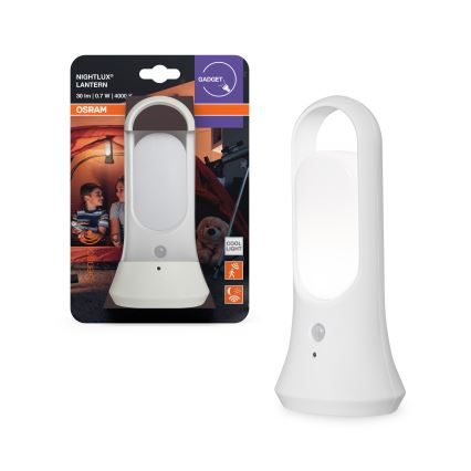Osram - LED night light with motion and dusk sensor MOBILE LED/0.7W/4xAAA white