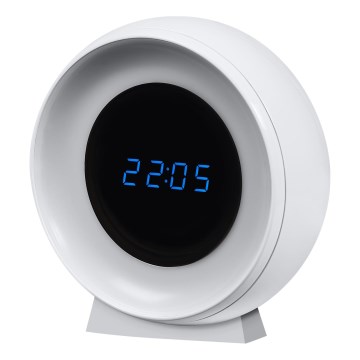 Osram - NIGHTLUX LED Digital Clock with Backlight LED/0.3W/5V 1000mAh 3000/4000/6500K White