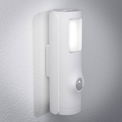 Osram - NIGHTLUX LED night light with motion and dusk sensor LED/0.35W/3xAAA IP54 white