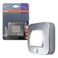 Osram - NIGHTLUX LED Sensor Nightlight, 0.3 W, 3x AAA, IP54, Silver
