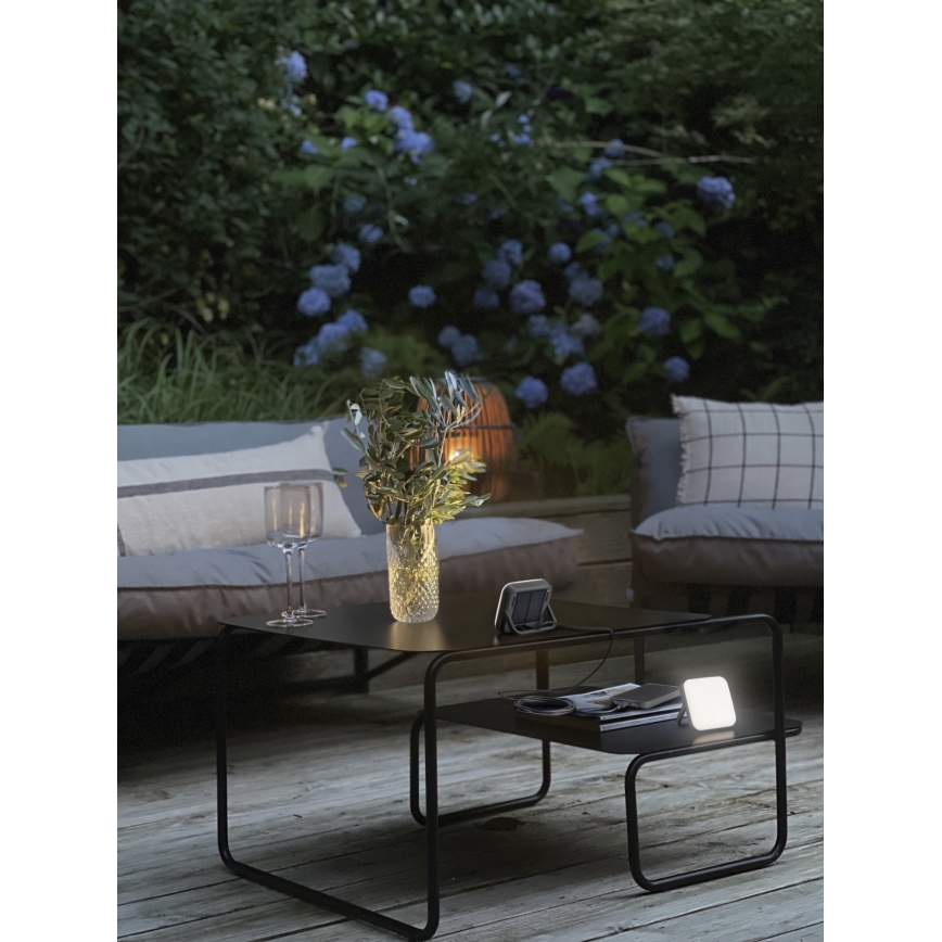 Osram - NIGHTLUX LED Solar Portable Light LED/2W/5V IP54 grey