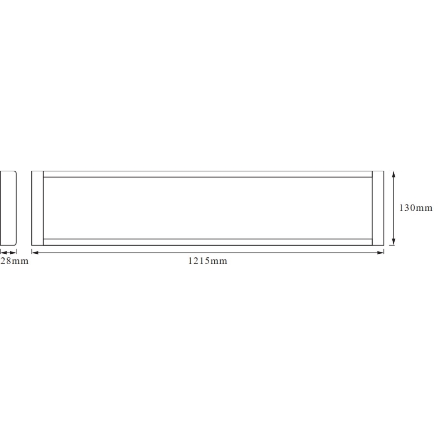 Osram - OFFICE LINE LED Ceiling Luminaire, 48W/230V, 121.5 cm