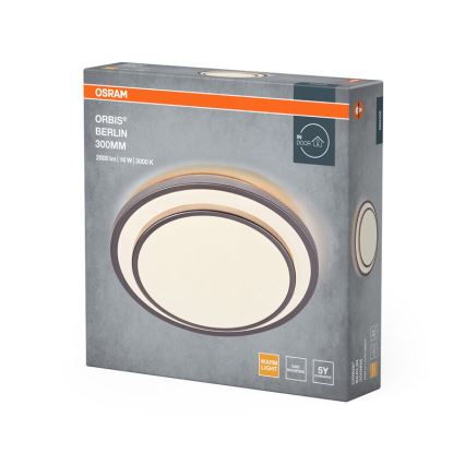 Osram - ORBIS BERLIN LED Ceiling Light LED/16W/230V Ø 29.3 cm silver