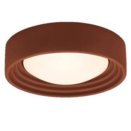 Osram - Dimmable LED Ceiling Light ORBIS CONCRETE LED/13W/230V Ø 30 cm Brown/Concrete