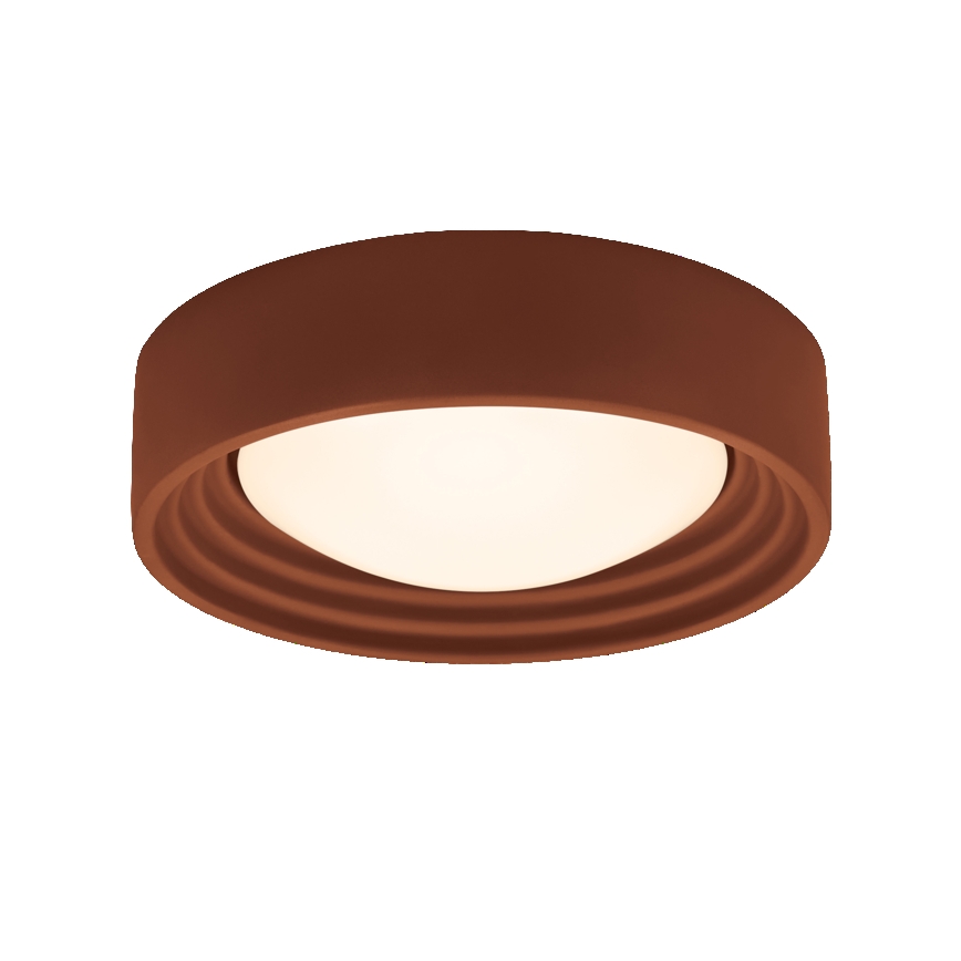 Osram - Dimmable LED Ceiling Light ORBIS CONCRETE LED/13W/230V Ø 30 cm Brown/Concrete