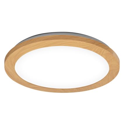Osram - ORBIS DISC LED Bathroom ceiling light, 22W/230V, 3000/4000K, Ø 30 cm, IP44, Brown