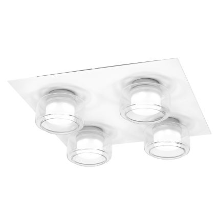Osram - ORBIS FLAME LED Bathroom Ceiling Light 4xLED/5,5W/230V 3000/4000K IP44 White