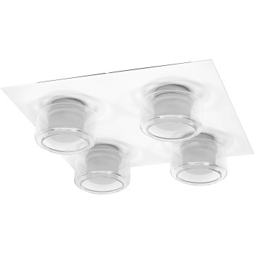 Osram - ORBIS FLAME LED Bathroom Ceiling Light 4xLED/5,5W/230V 3000/4000K IP44 White