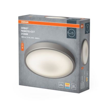 Osram - ORBIS LED Dimmable Ceiling Light LED/17W/230V 2700–6500K Ø31 cm + Remote Control