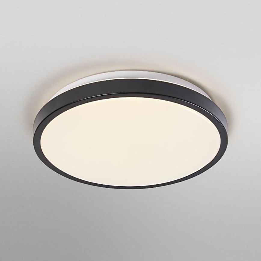 Osram - ORBIS LONDON LED Ceiling Light, 16W/230V, Ø 28 cm, Black