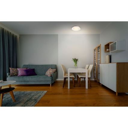 Osram - ORBIS MILAN ceiling light 2x E27 / 10W / 230V, Ø 30.5 cm, brown