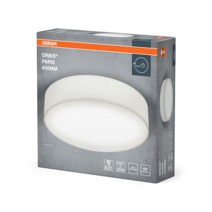 Osram - ORBIS PARIS ceiling light 2xE27/25W/230V Ø 40 cm white