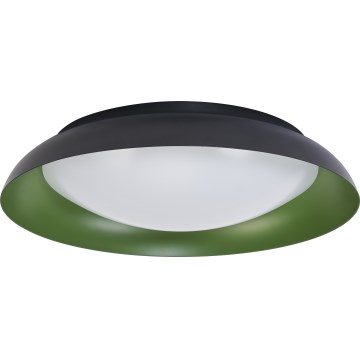 Osram - ORBIS PLATE LED/45W/230V Dimmable Ceiling Light Ø 48 cm, Green/Black