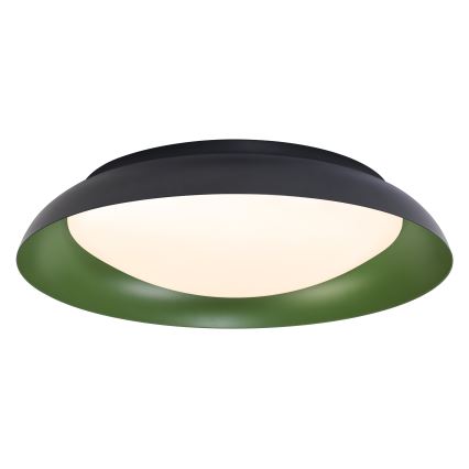 Osram - ORBIS PLATE LED/45W/230V Dimmable Ceiling Light Ø 48 cm, Green/Black