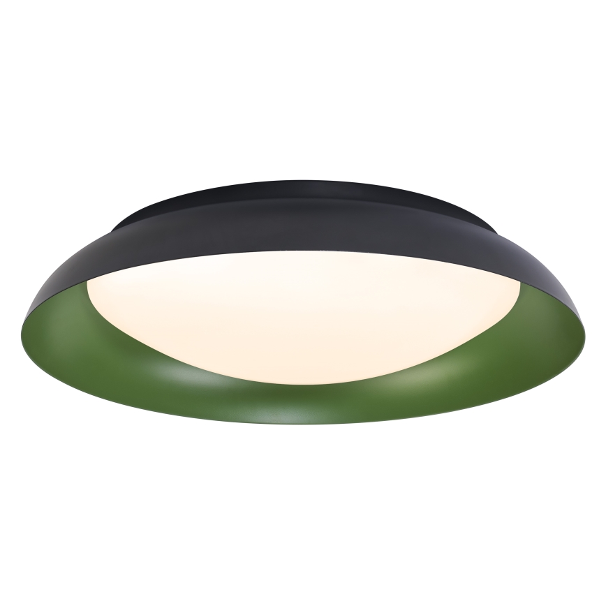 Osram - ORBIS PLATE LED/45W/230V Dimmable Ceiling Light Ø 48 cm, Green/Black