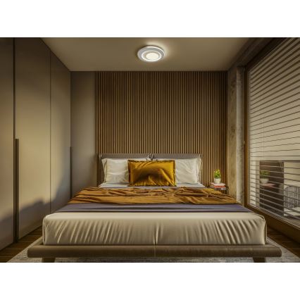 Osram - ORBIS SPIRAL LED Ceiling Light 27W/230V Ø 40 cm White