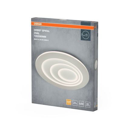 Osram - ORBIS SPIRAL LED Ceiling Light/63W/230V white