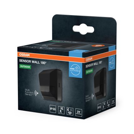 Osram - Outdoor Infrared Motion Sensor 230V IP55 Anthracite