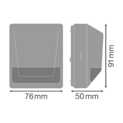 Osram - Outdoor Infrared Motion Sensor 230V IP55 Anthracite