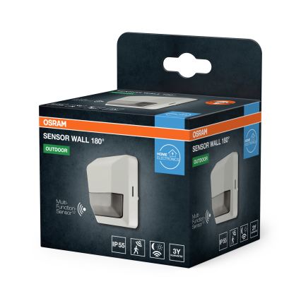 Osram - Outdoor infrared motion sensor 230V IP55 white