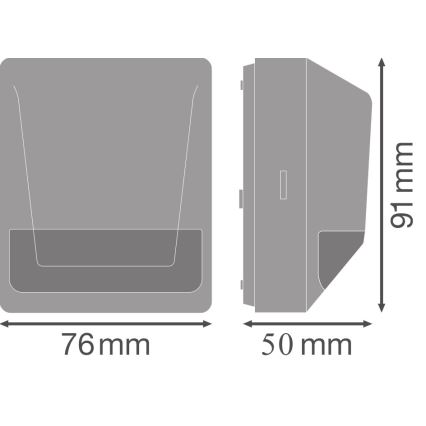 Osram - Outdoor infrared motion sensor 230V IP55 white