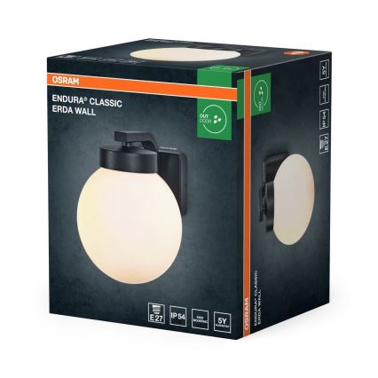 Osram - Outdoor wall lamp ENDURA CLASSIC 1xE27/40W/230V IP54 anthracite