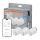 Osram - Pack of 3 SMART+ Thermostatic Radiator Heads (3x AA) - Wi‑Fi