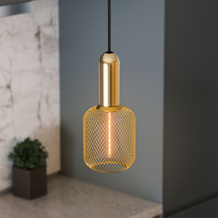 Osram - PENDULUM ROUND power cable 1xE27/15W/230V, gold