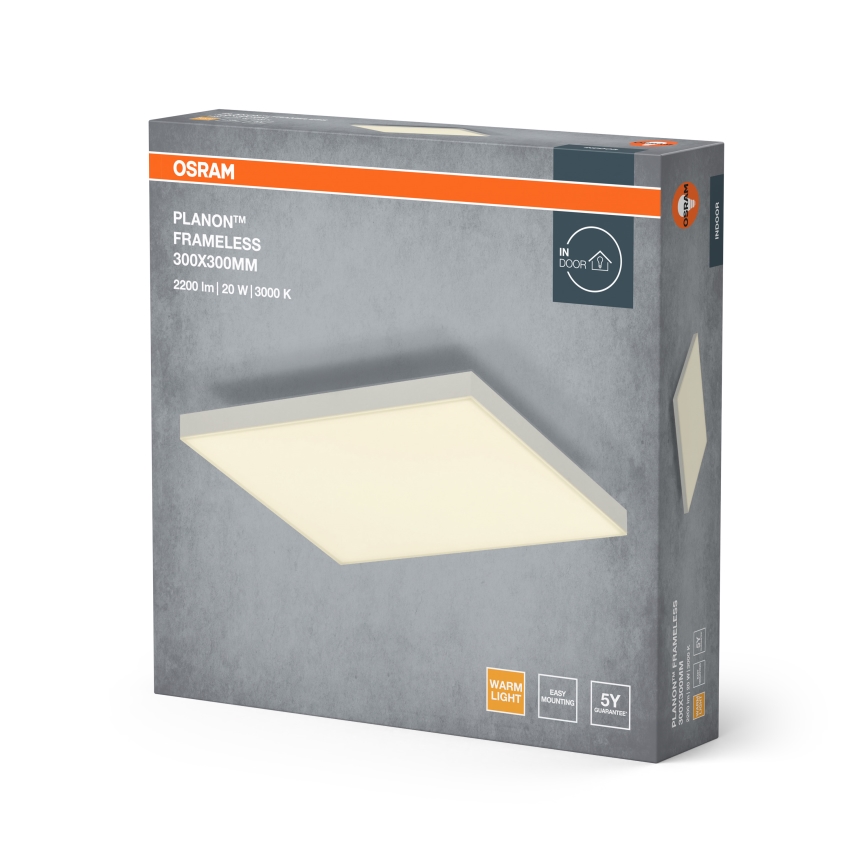Osram - PLANON surface-mounted LED panel LED/20W/230V 3000K 30x30 cm white