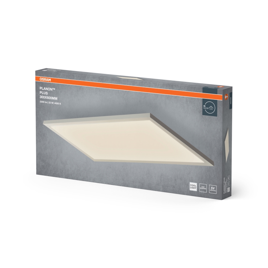 Osram - PLANON Surface-mounted LED panel LED/22W/230V 4000K 30x60 cm white