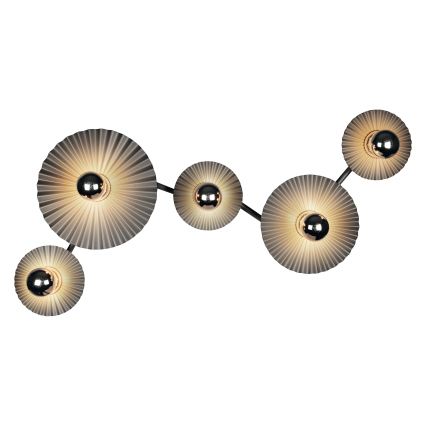 Osram - PLISSEE Wall Light 5xE27/15W/230V Anthracite