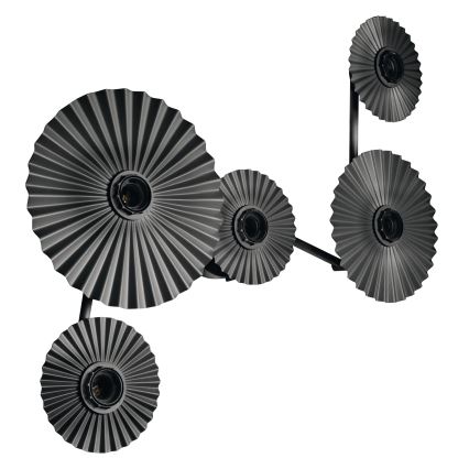 Osram - PLISSEE Wall Light 5xE27/15W/230V Anthracite