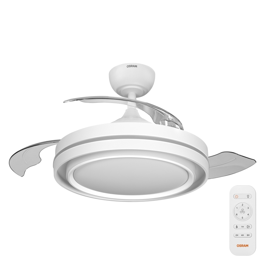 Osram - Dimmable LED ceiling light with fan PONIENTE LED/36W/230V 3000/4000/6500K + remote control