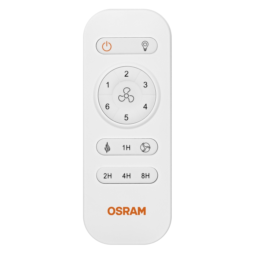 Osram - Dimmable LED ceiling light with fan PONIENTE LED/36W/230V 3000/4000/6500K + remote control