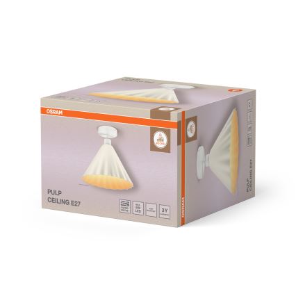 Osram - PULP Flush-Mount Ceiling Light 1x E27 / 9W / 230V, Ø 31 cm