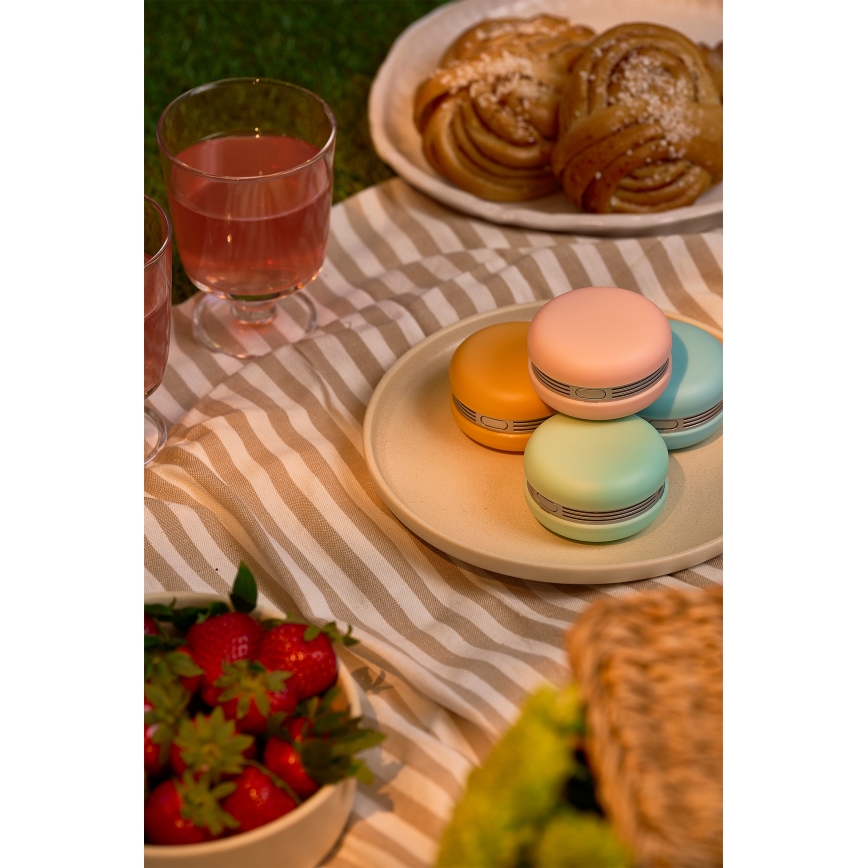 Osram - LED RGB Dimmable Speaker SMART+ MACARON LED/1.75W/3.7V 450 mAh Blue