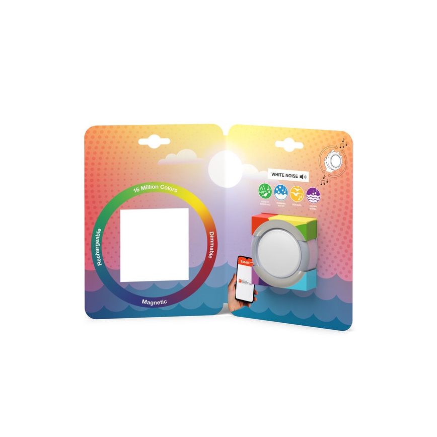 Osram - RGBW Dimmable Touch LED Night Light SMART+ DOT-IT LED/0.5W/3.7V 300 mAh