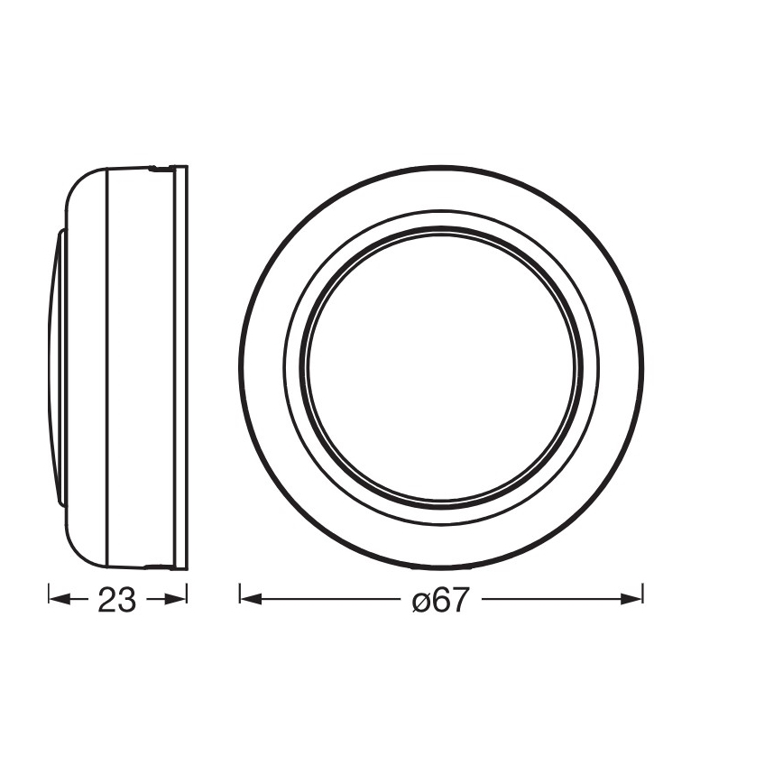Osram - RGBW Dimmable Touch LED Night Light SMART+ DOT-IT LED/0.5W/3.7V 300 mAh