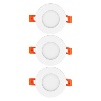 Osram - SET 3x LED recessed downlights SLIM LED/4,5W/230V