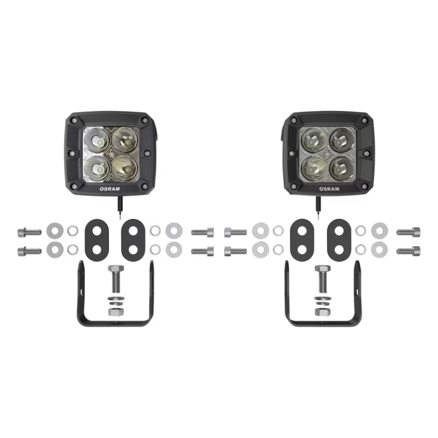 Osram - Set of 2 LED spotlights for automotive use LEDRIVING WL VX80-SP LED/20W/12/24V 6000K IP67
