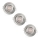 Osram - Set of 3 Dimmable LED Recessed Downlights, 4.9W/230V