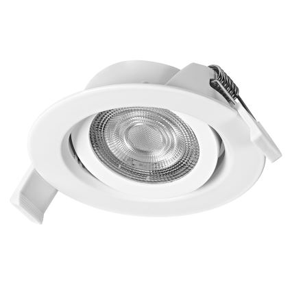 Osram - Set of 3 Dimmable LED Recessed Spotlights SPOT LED/4.9W/230V 2700K Ø 8.7 cm White