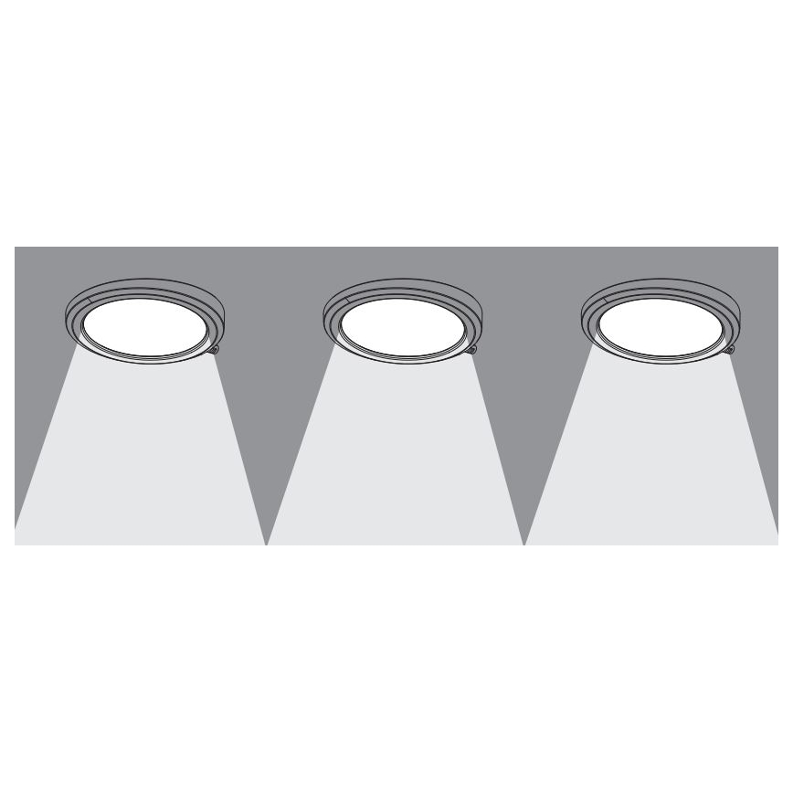 Osram - Set of 3 SMART+ Dimmable LED Under-Cabinet Lights LED/6.5W/230V 3000-6500K Wi-Fi