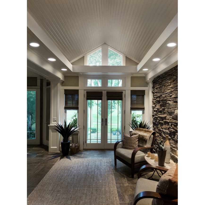 Osram - Set of 6 ESSENTIAL LED recessed downlights LED/18W/230V 4000K Ø 22 cm white