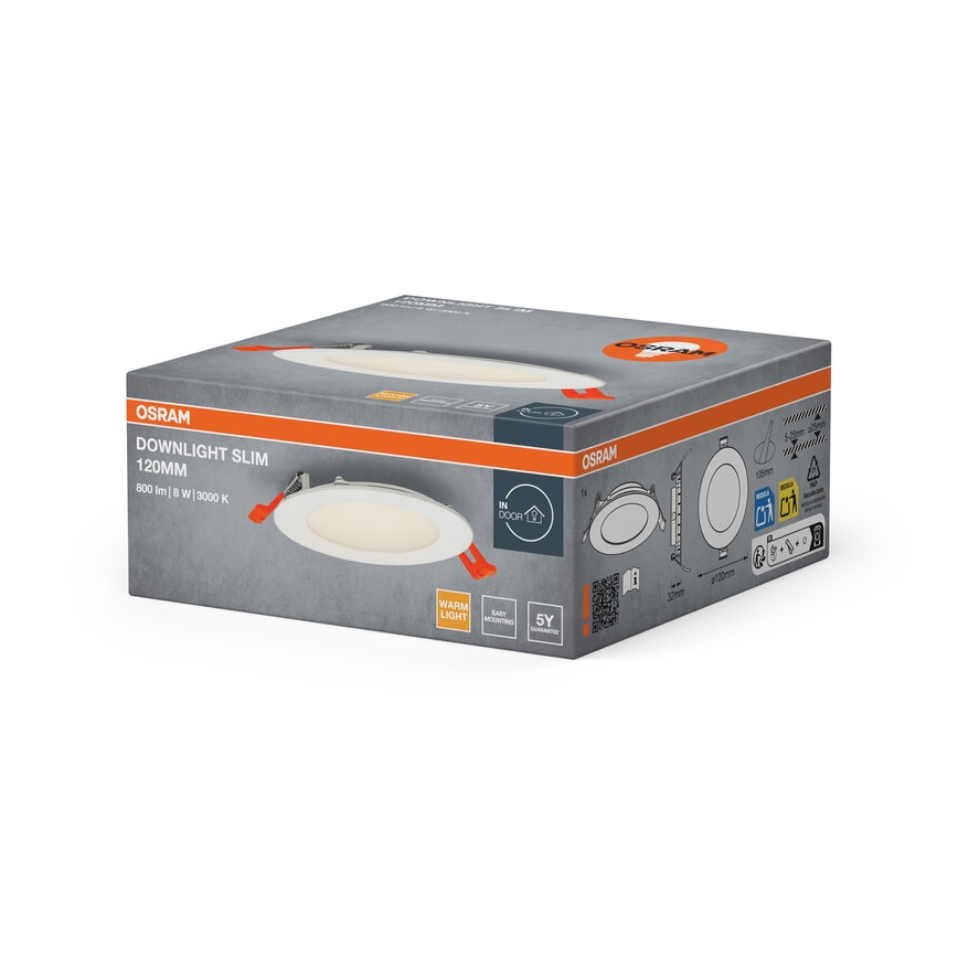 Osram - SLIM LED Recessed Downlight LED/8W/230V 3000K