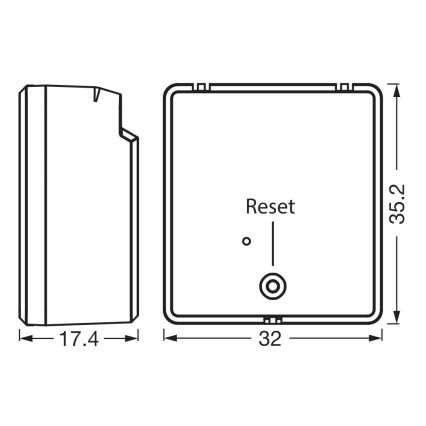 Osram - SMART+ 1-Button Switch Module 230V Wi-Fi